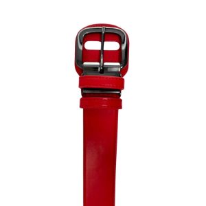 Premium Pro Adjustable Baseball Belt - Maroon