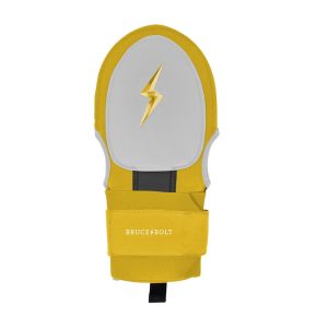 BRUCE BOLT CHROME SERIES Sliding Mitt - YELLOW