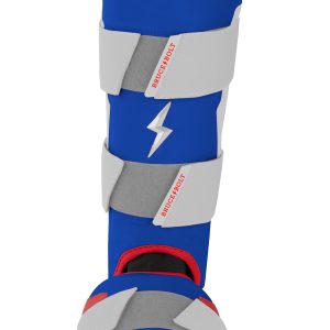 BRUCE BOLT Creator Series Leg Guard - RED WHITE AND BLUE