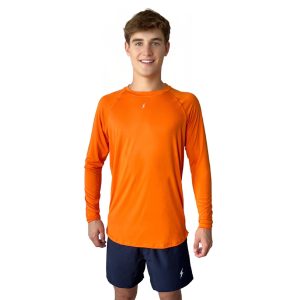 Performance Long Sleeve Shirt - Orange